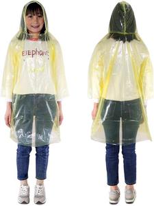 معطف مطر عالي الجودة سميك ومقاوم للماء للاستخدام الخارجي بتصميم عصري للرجال والنساء مصنوع من البولي إيثيلين - Product Image 3