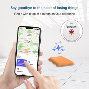 อุปกรณ์ติดตามกุญแจอัจฉริยะไร้สายแบบกำหนดเอง ค้นหาของหาย รองรับ iOS AirTag ขนาดเล็ก ติดตามตำแหน่งกุญแจ พวงกุญแจ GPS Tracker สำหรับ Apple - Product Image 4