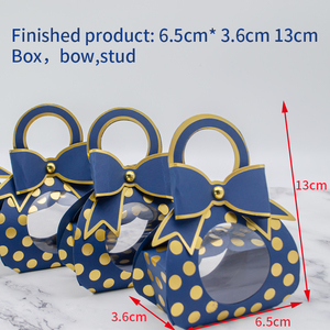 Boîtes cadeaux portables pour fêtes et mariages, sacs à bonbons et chocolats, décoration pour baby shower et anniversaire - Product Image 4