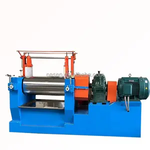 Lab using open mixing mill open roller mill mixer two roll rubber open mixing mill