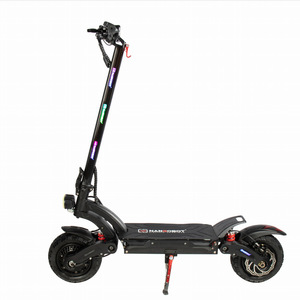 Trottinette pliable haute puissance et haute vitesse à double moteur avec pédales lumineuses, batterie 1800-2880 Wh, autonomie 60-90 km pour les trajets quotidiens - Product Image 4
