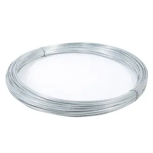 Hot Dip Galvanized Steel Wire Galvanized Binding Wire 16 Gauge With Low Price