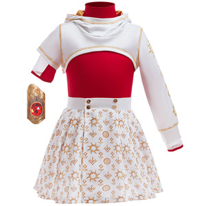 Película Zombies 4 Cosplay Addison vestido Top falda traje de Halloween para niñas fiesta de cumpleaños <span class=keywords><strong>disfraz</strong></span> traje de juego de rol - Product Image 3