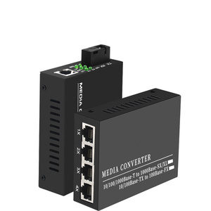 Convertidor de Medios de Fibra Óptica Dual a RJ45 de 10/100m, Suministro de China - Product Image 3