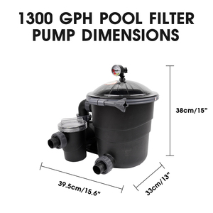 Système de filtration de piscine hors sol ultra-silencieux 1300 GPH, OEM ODM personnalisable <span class=keywords><strong>pour</strong></span> les piscines <span class=keywords><strong>Intex</strong></span> et Bestway - Product Image 3
