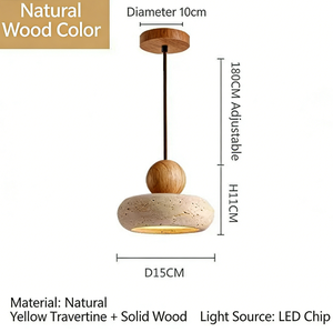 Lámpara Colgante Japonesa Wabi Sabi, Minimalista para Dormitorio/Mesita de Noche/Diseño de Casa de Huéspedes/Iluminación Vintage para Isla de Cocina/Restaurante Nórdico/Pasillo - Product Image 4