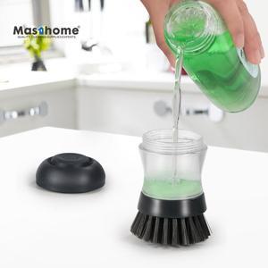 Masthome Hot Product Kitchen Cleaning <strong>Vegetable</strong> Scrubber Dishwashing Dish Pot <strong>Brush</strong> - Product Image 4