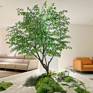 محاكاة الأمنيات فندق شجرة إنشاء المناظر الطبيعية نبات أخضر اصطناعي ديكور نافذة الزفاف الدعائم - Product Image 4