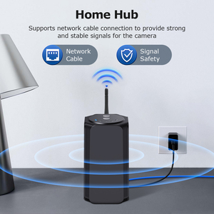 Halow WiFi Home Hub Combo PTZ Kit UBOX 6MP HD IP66 500m Long WiFi Distance AI Human <b>PIR</b> Motion Detection Security <b>Solar</b> Camera - Product Image 5