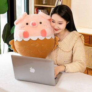 Peluche personnalisable de brème de mer, en coton PP, design surdimensionné et mignon, imprimé sérigraphié, cadeau créatif pour - Product Image 4