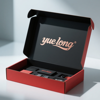Boîtes d'emballage adhésives auto-scellantes en kraft personnalisées, boîtes d'expédition pour envoi postal, pour ensembles cosmétiques