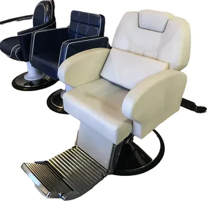 Save cost second hand barber chair for sale beauty salon reception chairs barber shop waiting chairs Manufacture cheap