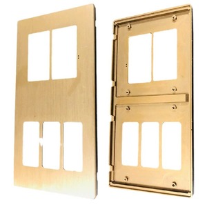 Aluminum Alloy Panel Smart Power Switch CNC Machined For Facial Recognition - Product Image 4