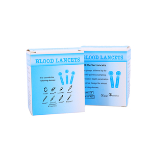 Consumibles médicos <span class=keywords><strong>Lanceta</strong></span> de recolección de sangre esterilizada de plástico médico desechable - Product Image 3