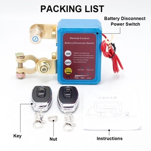 Nuovo Interruttore di Disconnessione Batteria 12V 240A con Telecomando per Spegnimento e Blocco di Emergenza per Auto e Camion - Product Image 4
