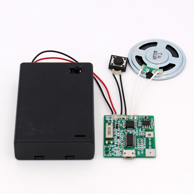 Factory Price Mini Voice Recorder USB MP3 Sound Programmable Music Module For Gift Box