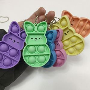 <b>Easter</b> Pop Fidget Toys for Kids, <b>Easter</b> <b>Basket</b> Stuffers, Sensory Fidget Keychain for <b>Easter</b> <b>Gifts</b>, Goodie Bag Fillers - Product Image 1