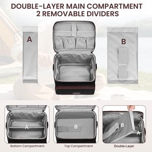 Étui de transport <span class=keywords><strong>pour</strong></span> café compatible avec machine à expresso portable, <span class=keywords><strong>sac</strong></span> de voyage <span class=keywords><strong>pour</strong></span> camping, accessoires <span class=keywords><strong>pour</strong></span> café - Product Image 4