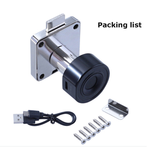 Sinovo thông minh ngăn kéo khóa sinh trắc học kỹ thuật số vân tay Tủ Keyless điện hợp kim kẽm Mạng đám mây cho văn phòng sử dụng - Product Image 5