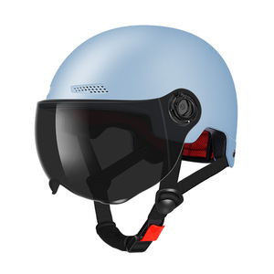 <span class=keywords><strong>Casque</strong></span> de <span class=keywords><strong>scooter</strong></span> avec lumière, <span class=keywords><strong>casque</strong></span> de sécurité pour vélo, <span class=keywords><strong>casque</strong></span> pour hommes, femmes et enfants, <span class=keywords><strong>casque</strong></span> de vélo électrique, <span class=keywords><strong>casque</strong></span> de moto demi-<span class=keywords><strong>casque</strong></span> - Product Image 1