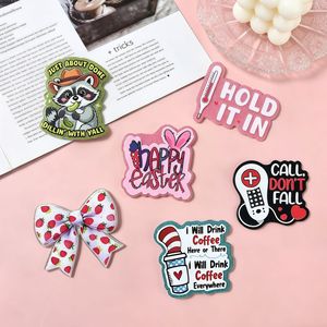Nuevos accesorios médicos de personajes de dibujos animados, bonitos y transfronterizos, los más vendidos, hechos de acrílico, objetos adorables, accesorios de pegatinas DIY - Product Image 3