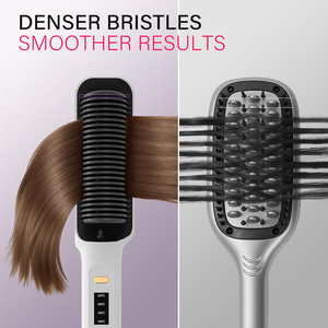 Brosse lissante chauffante PTC, peigne boucleur, outils de coiffure - Product Image 1