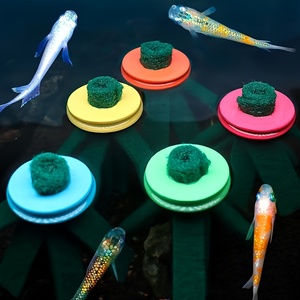 10 flotteurs de pêche à la <span class=keywords><strong>mouche</strong></span> en mousse, indicateurs de touche, flotteurs de positionnement pour hameçons, couleurs assorties - Product Image 2