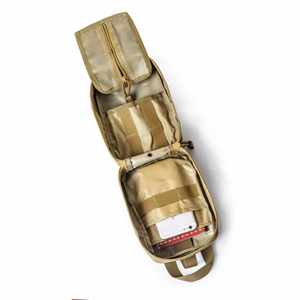 Sac banane tactique en PVC grande capacité, trousse de premiers secours d'urgence, sac de traumatologie pour camping en extérieur, durable, pour la sécurité et la survie (DIY) - Product Image 4