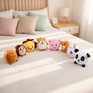 Assortiment de jouets en <span class=keywords><strong>peluche</strong></span> animaux mignons personnalisés en gros pour enfants, cadeaux et décoration de chambre - Product Image 1