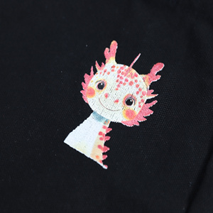 Gahumi Reuse Zodiac Series Sac en toile brodée Toile de coton grande capacité pour le shopping Sac fourre-tout - Product Image 3