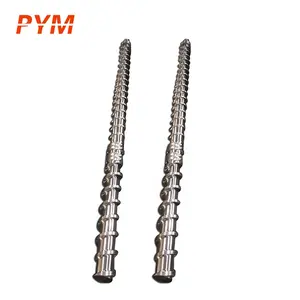 Extrusion screw vacuum venting single screw extruder