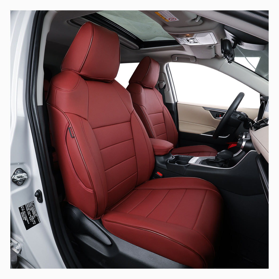 Custom Fit Toyota RAV4 Seat Covers Luxury Leather