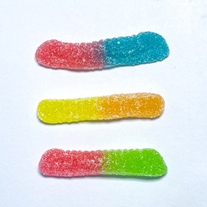 Bonbons Gélifiés Colorés en Forme de Vers, Bonbons Gélifiés aux Fruits, Snacks Gélifiés Personnalisés <span class=keywords><strong>Multi</strong></span>-Formes, Bonbons Gélifiés en Gros - Product Image 2
