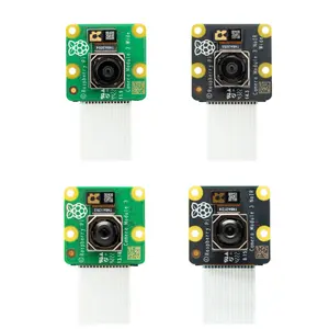 Orijinal ahududu Pi kamera modülü ahududu Pi modeli için 3 NoIR 12MP otomatik odaklama kamera 3B 4B geniş lensler kızılötesi filtre