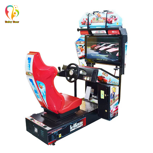 4D Racing Simulator Arcade Machine Coin Operated Games for Sale Exciting Amusement Racing Arcade Games