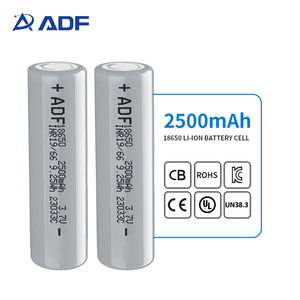 リチウムイオン電池電池電池<span class=keywords><strong>18650</strong></span>,3.7v 2500mah 9.25wh 3c掃除機リチウムイオン充電式バッテリー - Product Image 2