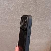 Étuis de téléphone en cuir de luxe pour iPhone Air 17 Pro Max, coques de téléphone en PU antichoc pour iPhone Air 16 15