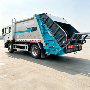 Dongfeng Dolica รถขนขยะ D9 4x2 12CBM พร้อมถังไฮดรอลิกทรงสามเหลี่ยมสำหรับทิ้งขยะสุขาภิบาล - Product Image 6
