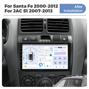 MEKEDE X40 UIS7865 8+128G QLED AKM DSP CarPlay Inalámbrico Android Auto para Hyundai <span class=keywords><strong>Santa</strong></span> <span class=keywords><strong>Fe</strong></span> 2000-2012 para JAC S1 2007-2013 - Product Image 4