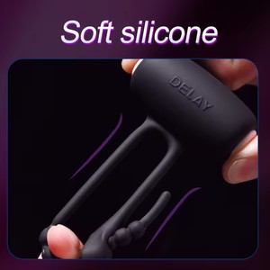 צעצועי אוננות לגברים, טבעות זין לגברים, טבעות זין רוטטות מסיליקון לנשים, טבעות פין לאיטום זרע, צעצועי מין לגברים - Product Image 2