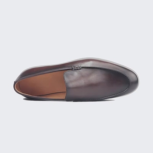 Mocasines de Diseño Nuevo, Zapatos Casuales de Lujo Italianos con Parte Superior de Cuero <span class=keywords><strong>para</strong></span> Hombre, Hechos a Mano - Product Image 2