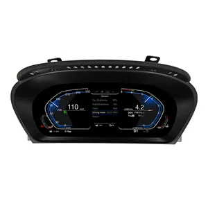 12.3 ''cruscotto digitale per BMW serie 5 E60 E61 E63 E64 Ccc Cic Auto Lcd pannello tachimetro Cockpit virtuale