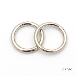 Luxuriöse 10mm 15mm 20mm 25mm 32mm 38mm Hochbelastbare Zinklegierung Metall-O-Ringe für Kleidung und Bekleidungsaccessoires mit Elegantem Kreisdesign - Product Image 1