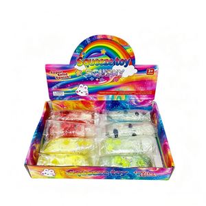 Nouveauté été entrepôt USA : Lot de 72 jouets sensoriels anti-stress souple et scintillant en forme de tube de dentifrice aux fruits, avec boîte cadeau - Product Image 3