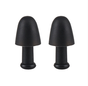 مجموعة مشابك أنف وسدادات أذن سيليكون مقاومة للماء احترافية، سدادات أذن للسباحة بتقنية التوصيل العظمي للبالغين - Product Image 1