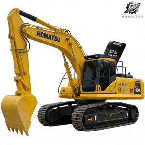 รถขุดตีนตะขาบ Komatsu PC360 มือสอง ขนาด 35 ตัน บุ้งกี๋ 1.6 ลบ.ม. ของแท้จากญี่ปุ่น รถขุดก่อสร้างขนาดใหญ่ ชั่วโมงการทำงานต่ำ สภาพดี - Product Image 1