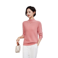 Pull en laine avec logo personnalisé de haute qualité chandails décontractés en option vierges multicolores pour 2025 nouveau design pour femmes