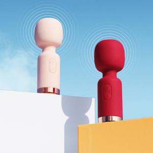 Mini vibromasseur en silicone le plus vendu, <span class=keywords><strong>baguette</strong></span> de massage AV portable en silicone pour femmes, masseur intime sûr pour le corps - Product Image 2