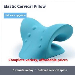 Pemijat leher model C Korea, Akupuntur gravitasi untuk atlet & pekerja kantor, penopang tengkuk ergonomis - Product Image 3