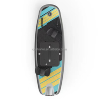 Planche de surf électrique en fibre de carbone haute puissance avec batterie 72V, jet ski spécial avec alimentation en eau, comprend un sac et une pompe accessoire